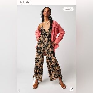 Free People Standout Printed One-Piece XS